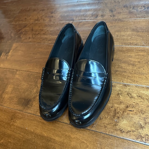 Koio Leather Black Loafer sz 39 (9) - Picture 4 of 12